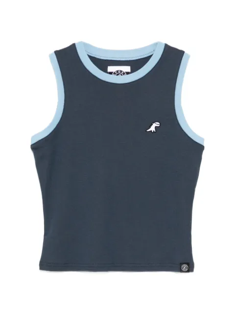 SPORT b. by agnès b. Dino logo-patched tank top Blue 1733QF5U