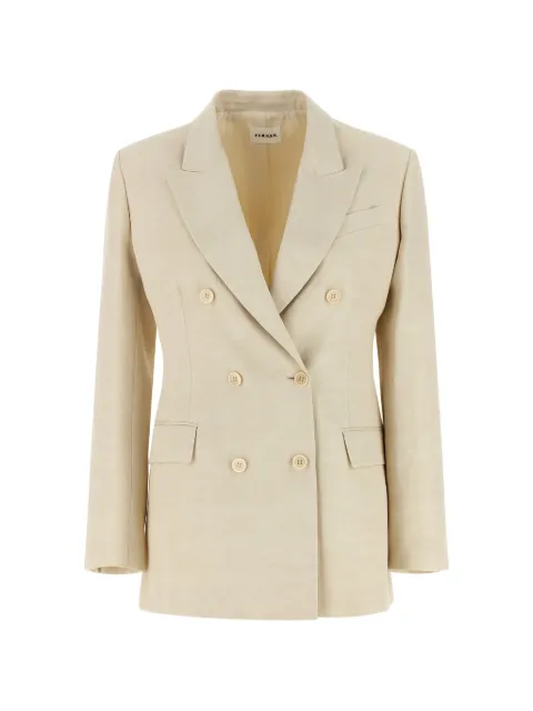 P.A.R.O.S.H. Raisa double-breasted blazer Neutrals D420449RAISA26