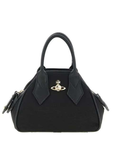 Vivienne Westwood mini Yasmine logo-detail tote bag Black 5C010005WW01F4N401