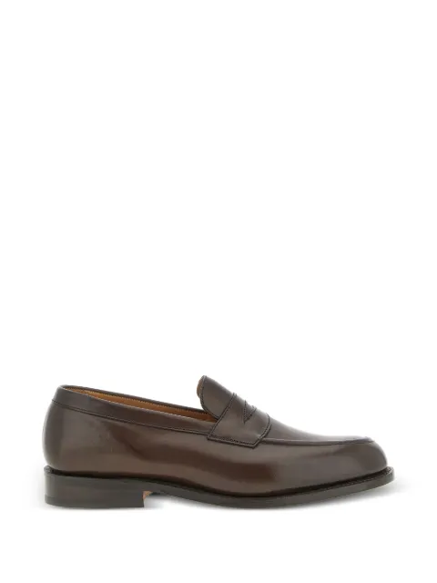 Tricker's Harvard leather loafers Brown HAVARD