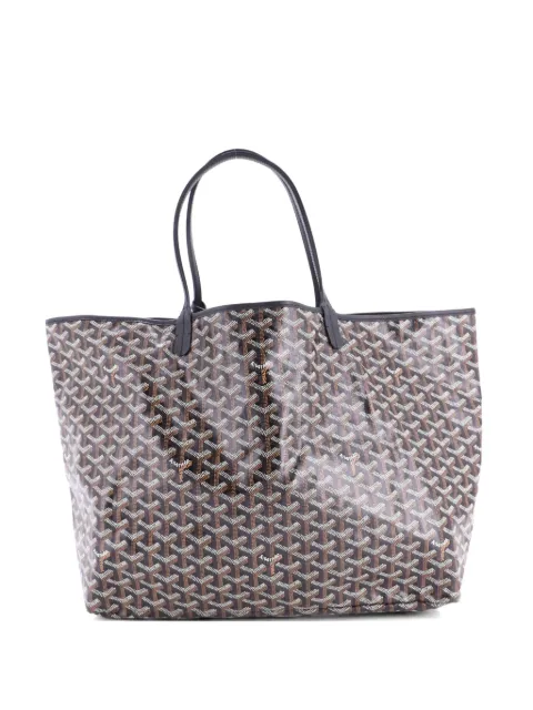 Goyard Pre-Owned Saint Louis Coated Canvas GM tote bag Black 8RGPFZJZ7UHDLVLL