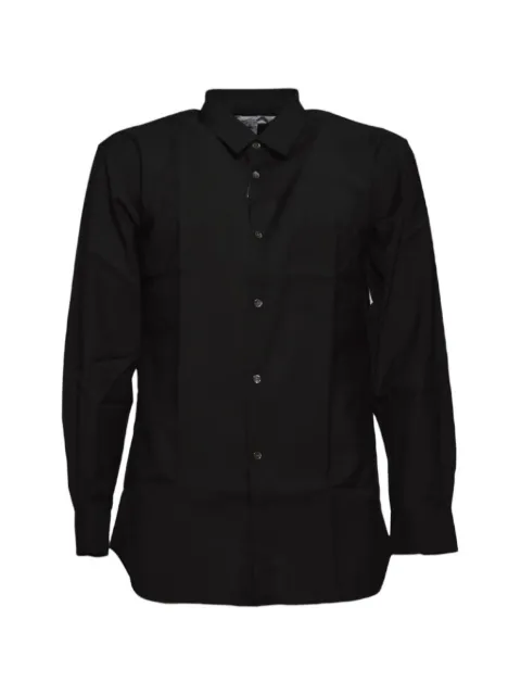 Comme Des Garçons Shirt pocket buttoned shirt Black FZB302