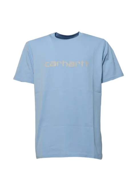 Carhartt WIP logo T-shirt Blue I0310472QKXX
