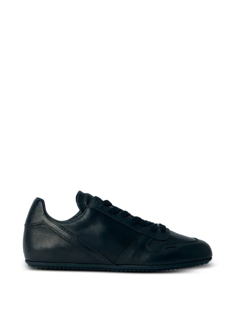 Rick Owens round toe lace-up sneakers Black RP01F6895LBHX