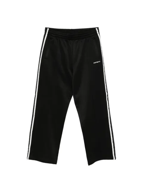 Carhartt WIP stripe track pants Black I036224