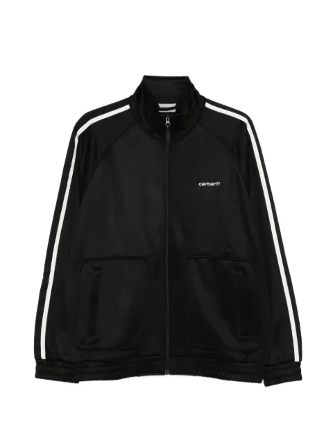 Carhartt WIP logo zip sweatshirt Black I036223