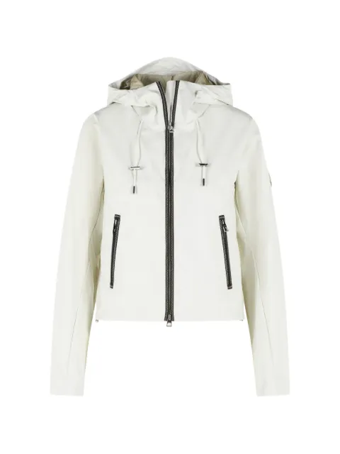 Moncler Lasanca hooded zip jacket White L10931A00107599B2