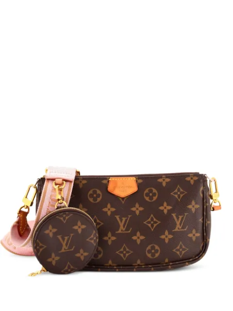 Louis Vuitton Pre-Owned Multi Pochette Accessoires Monogram Canvas crossbody bag Brown FMF8HO8RB7JAMYJM