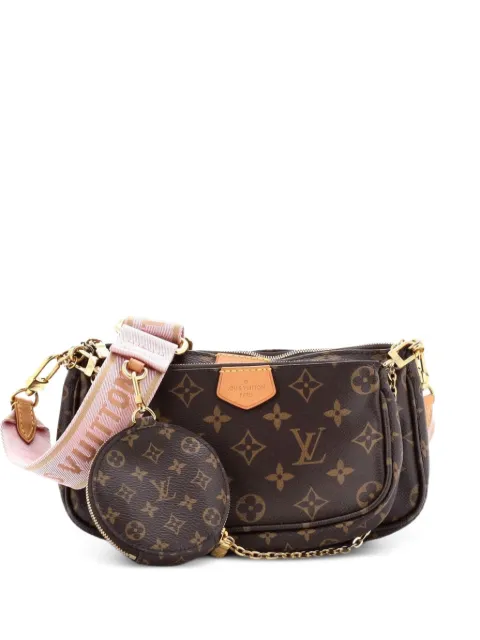 Louis Vuitton Pre-Owned Multi Pochette Accessoires Monogram Canvas crossbody bag Brown XZU95G8LOAV1I6FX