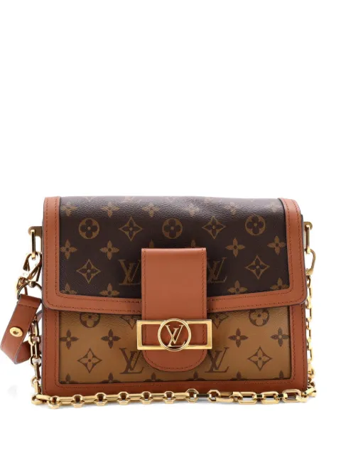 Louis Vuitton Pre-Owned Dauphine Reverse Monogram Canvas MM shoulder bag Brown ZMBOLDED7Z3NVXPG