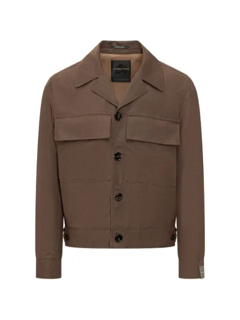 Gabriele Pasini flap-pocket jacket Brown 641829040