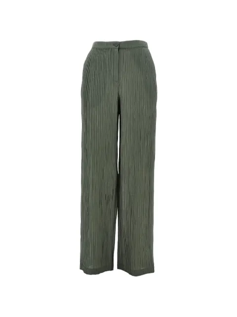 Emporio Armani button-fastening trousers Green EW003446AF20830F