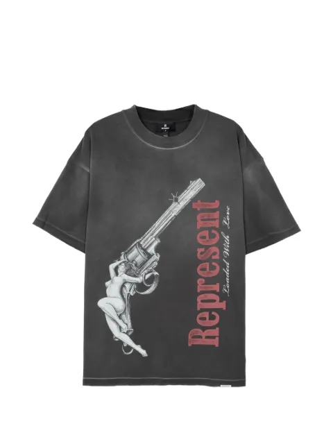 Represent print T-shirt Grey MLM100682