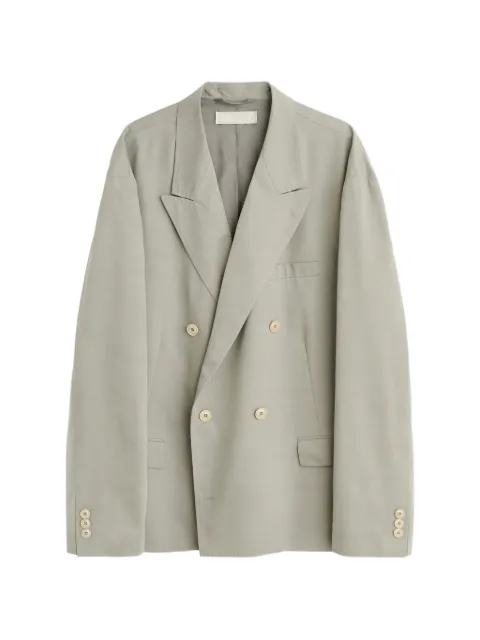 OUR LEGACY Halt double-breasted blazer Grey M2260HWG