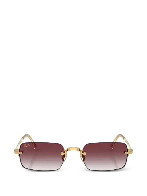 Ray-Ban square-frame sunglasses Gold RB39280018H