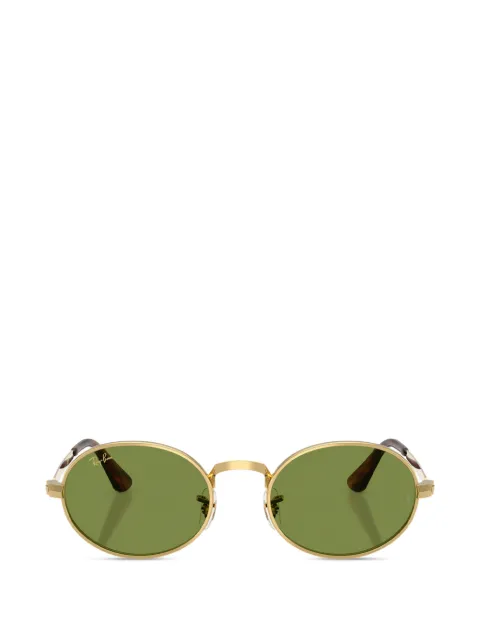 Ray-Ban x Asap Rocky geometric-frame sunglasses Gold RB393100158