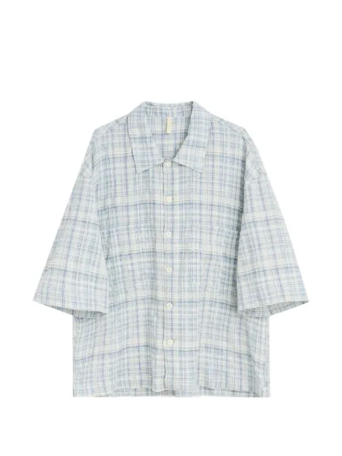 Sunflower Adam checked shirt Blue 12931210