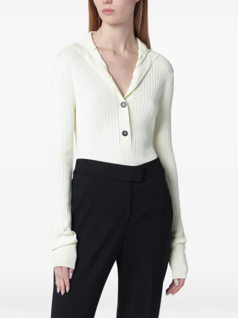 ENTIRE STUDIOS button turtleneck sweater Neutrals ESSS26TO012696287