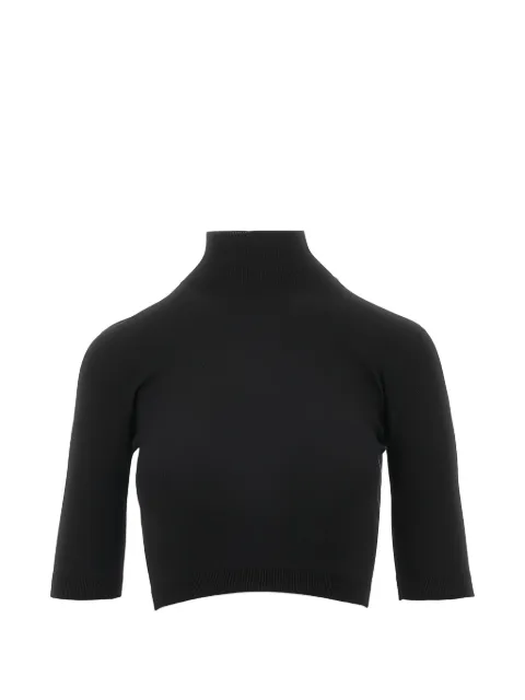 Max Mara Mxscanale turtleneck top Black 2611361213600