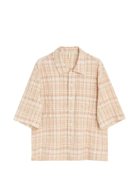 Sunflower Adam check shirt Orange 12931150