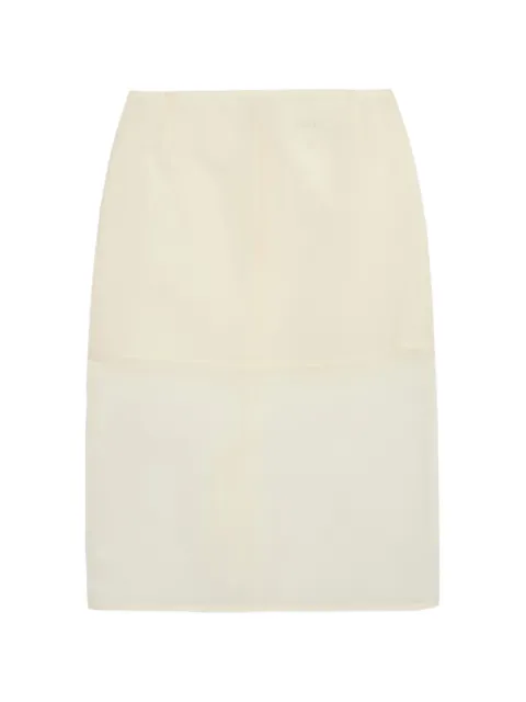 Apparis Tyra organza midi skirt Neutrals TYRAORGANZAMIDISKIRT