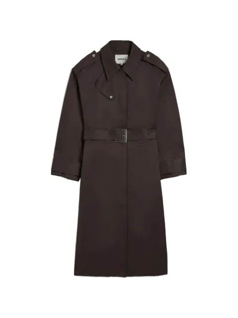 Apparis Joan belted trench coat Black JOANTRENCHCOAT