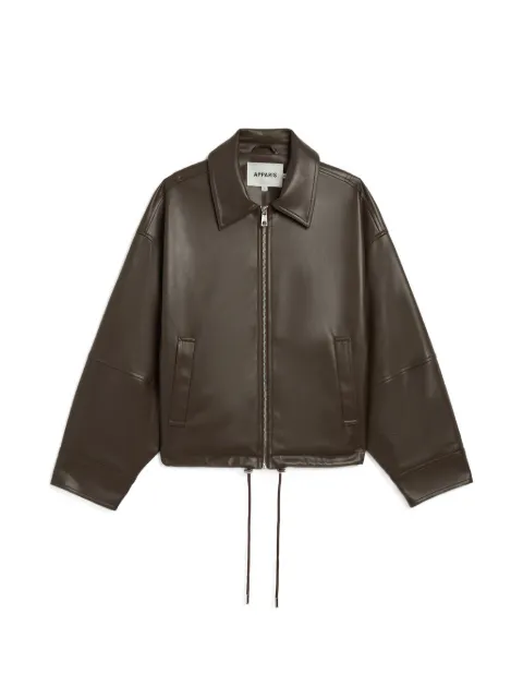 Apparis Ada jacket Brown ADASANSLEATHERJACKET