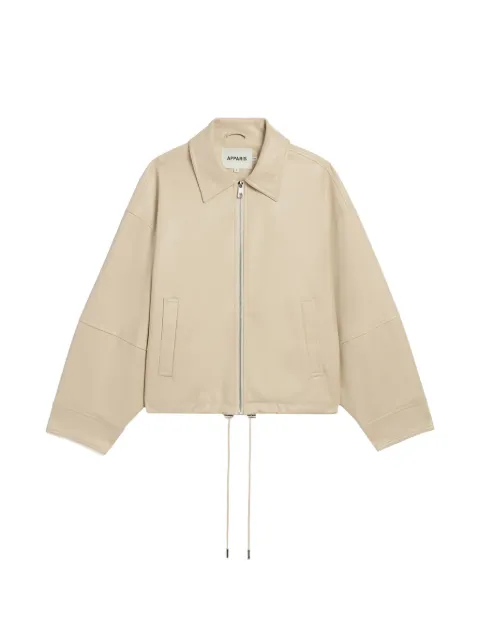 Apparis Ada jacket Neutrals ADASANSLEATHERJACKET