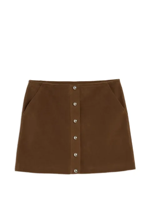 Apparis Ella mini skirt Brown ELLASANSSUEDEMINISKIRT