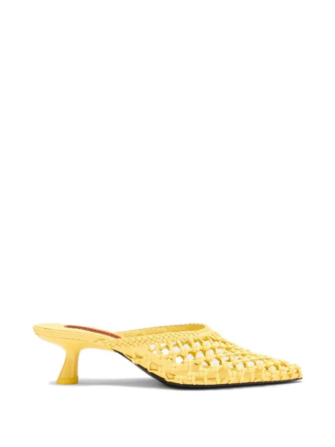 Simon Miller Gala knotted mules Yellow F3219263