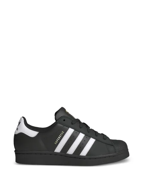 adidas superstar striped sneakers Black JI2887