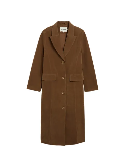 Apparis Lauren coat Brown LAURENSANSSUEDEOVERCOAT
