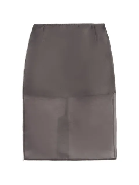 Apparis Tyra organza midi skirt Grey TYRAORGANZAMIDISKIRT