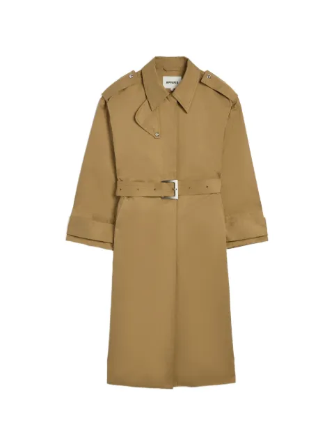 Apparis Joan belted trench coat Neutrals JOANTRENCHCOAT