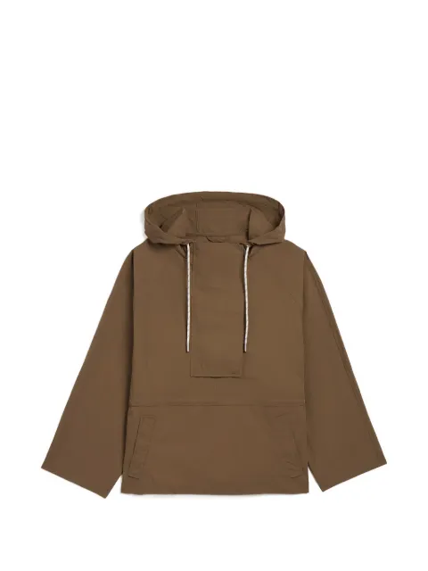 Apparis Sky hooded windbreaker Brown SKYWINDBREAKER
