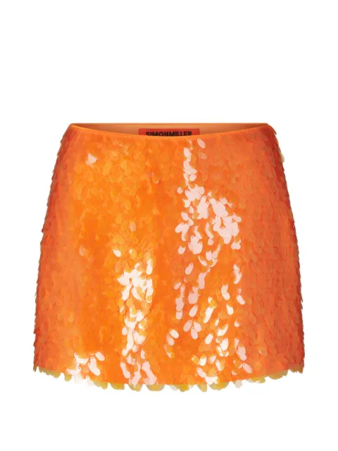 Simon Miller Dizzy mini skirt Orange W20253220
