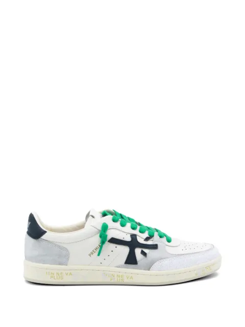 Premiata Clay appliqué-detail sneakers Neutrals BSKTCLAY