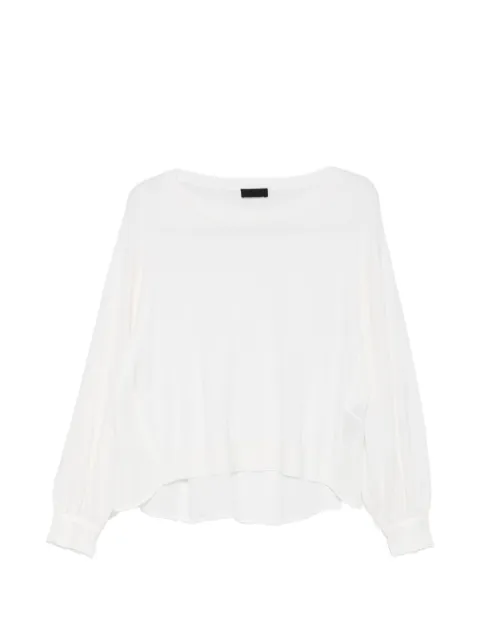 LIU JO crystal-embellishment sweater White CA6094MA820