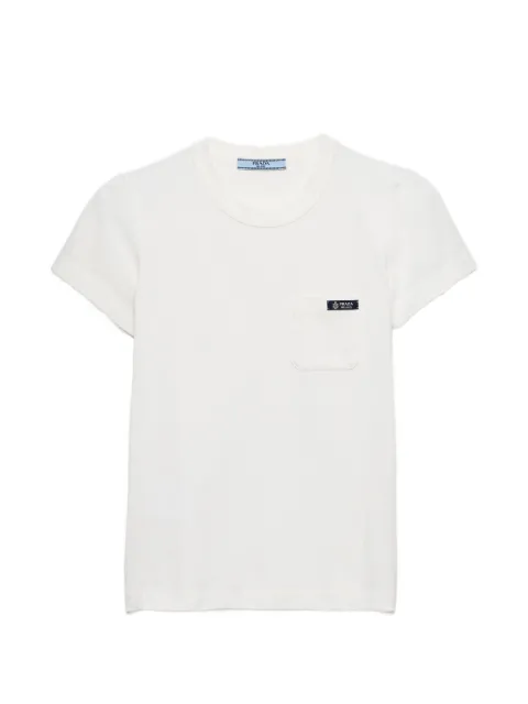 Prada jersey T-shirt White 3573BSOOO18ZE