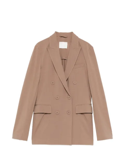 Circolo 1901 double-breasted blazer Neutrals FD3861