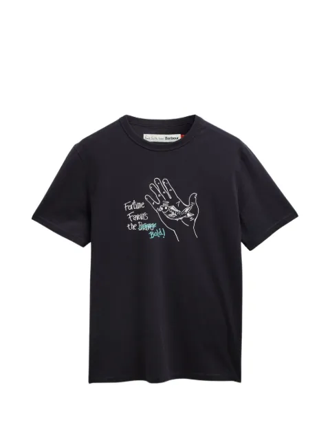 Barbour x Paul Smith graphic-print T-shirt Black MTS1616MTS