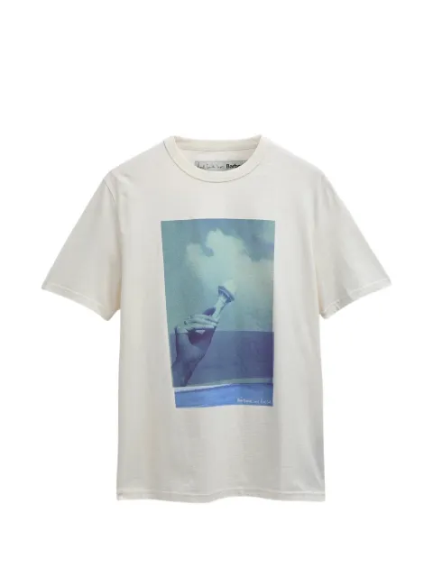 Barbour x Paul Smith graphic-print T-shirt Neutrals MTS1613MTSWH32