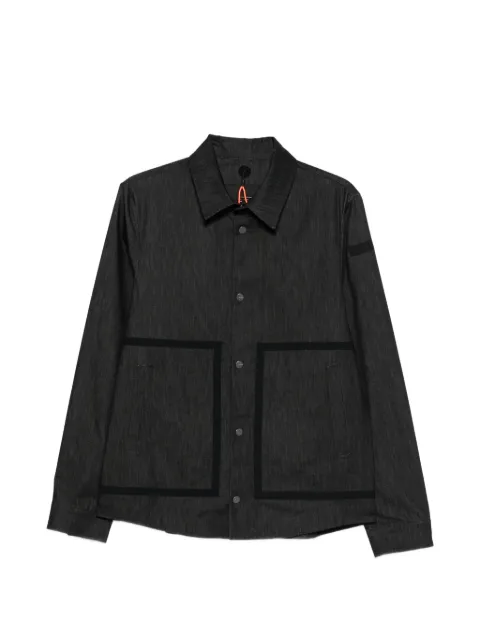 RRD Marina patch-pocket shirt Black 26017