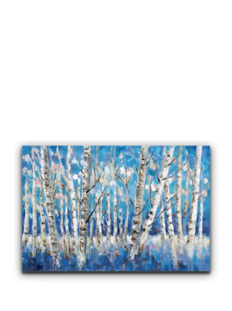 AGAVE QUADRI Quadro Dipinto A Mano Chill Forest Agave frame Blue AG100014