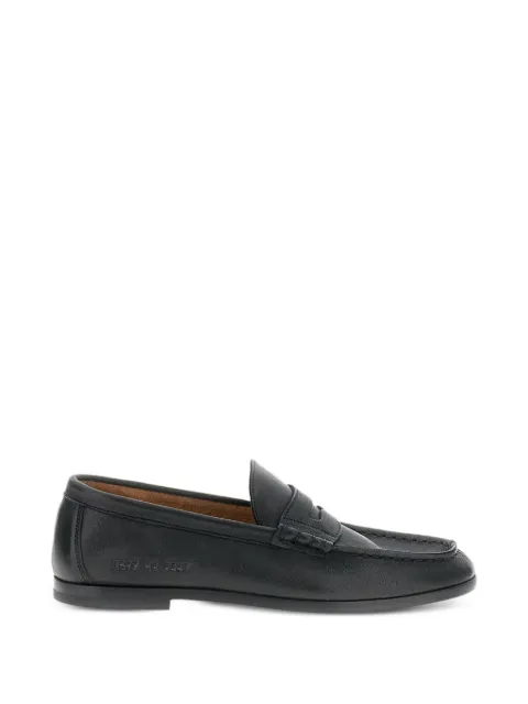 Common Projects strap leather loafers Black 25777547