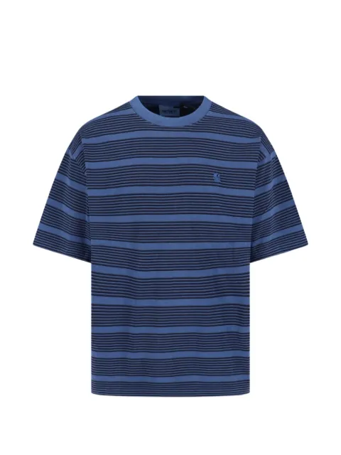 Carhartt WIP S/S Hanson striped T-shirt Blue I035982