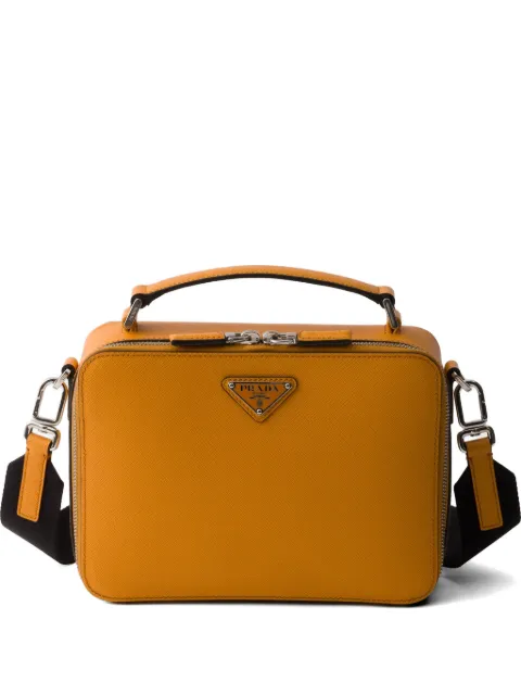 Prada Brique medium Saffiano leather bag Orange 2VH069VYMI9Z2