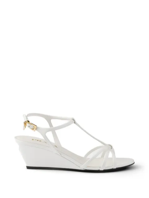 Prada patent leather sandals White 1X383OF055069