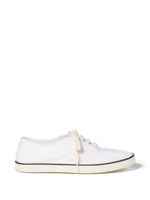 Miu Miu logo-embroidered sneakers White 5E368EF0053LKE