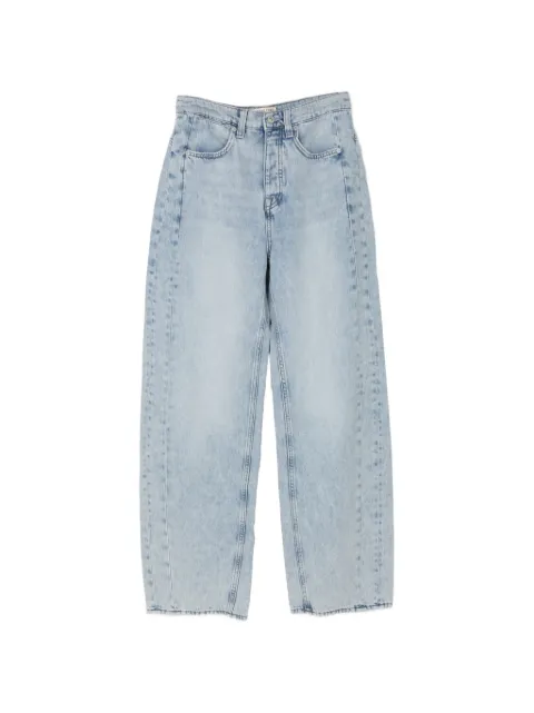 Free People button-fastening jeans Blue 99248387